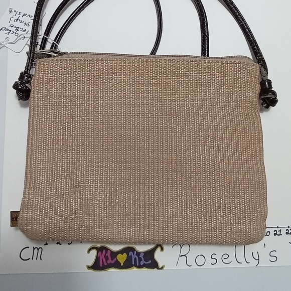 Diverso Italy. Canvas feel main bag, leather insides and strap. - Picture 2 of 4